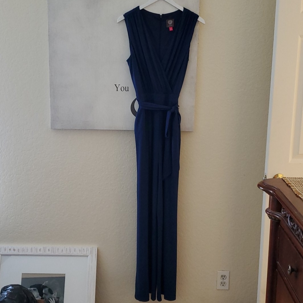 Vince Camuto Womens Jumpsuit